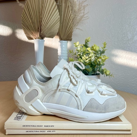 COPY - ★ RARE Adidas Y-3 Yohji Yamamoto Idoso Boost Off White Bliss Low Top Sne… - Picture 1 of 9
